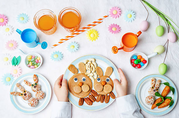 istock children's hands with pancakes, sweets 507150570