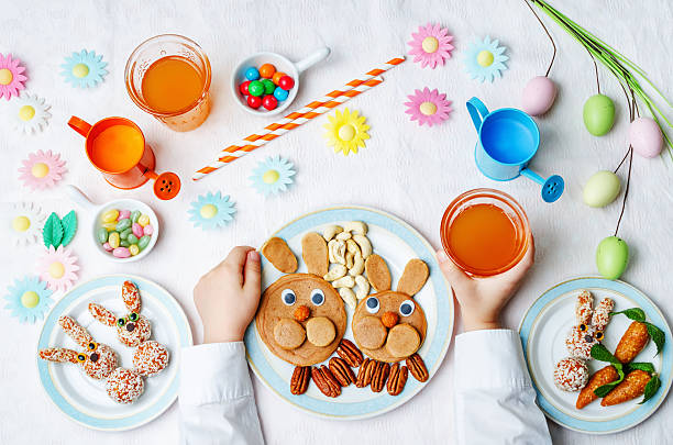 istock children's hands with pancakes, sweets 507150758