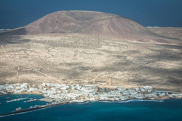 istock Graciosa Island from Mirador del Rio 507154492