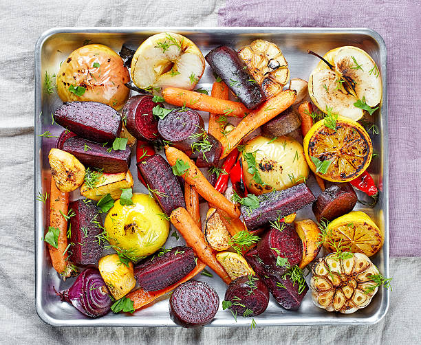 istock Roasted fruits and vegetables 507154960