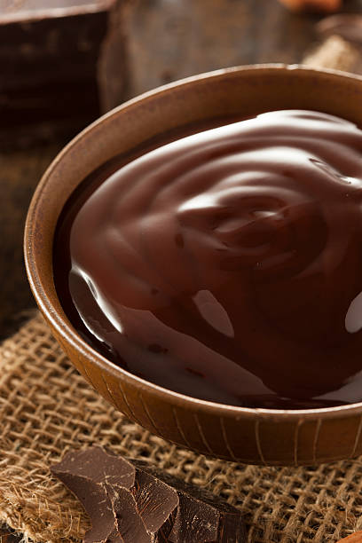 istock Sweet Dark Chocolate Sauce 507155513