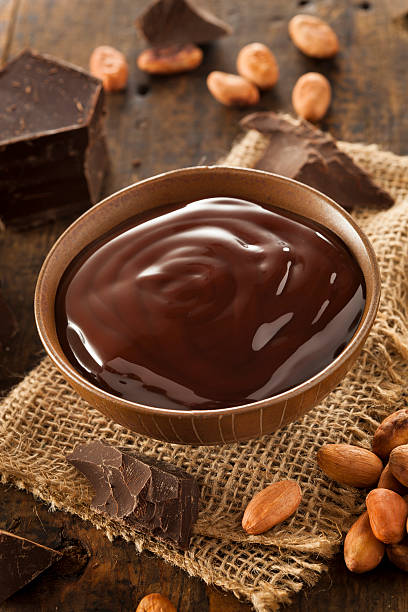 istock Sweet Dark Chocolate Sauce 507155515