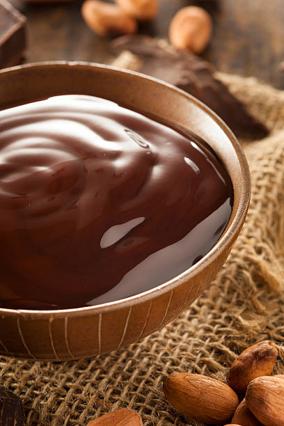 istock Sweet Dark Chocolate Sauce 507156837