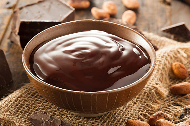 istock Sweet Dark Chocolate Sauce 507156881