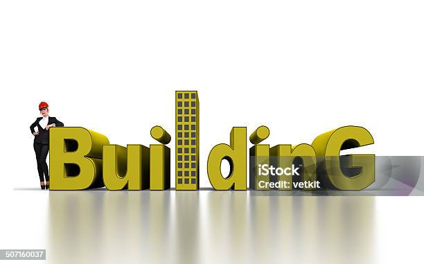 Building Concept Stock Photo - Download Image Now - Adult, Architecture, Beautiful People