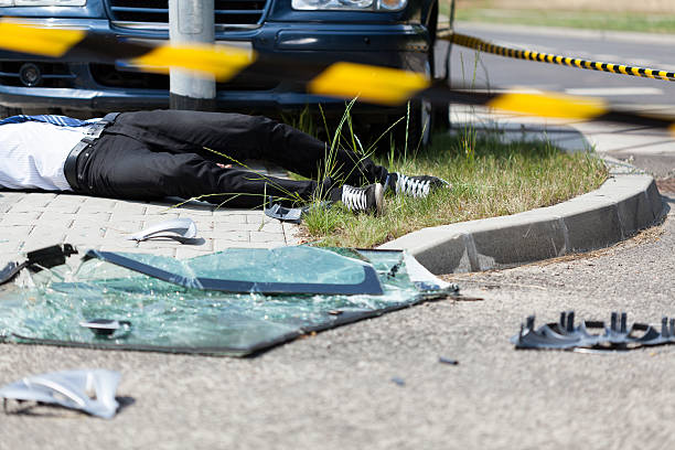 istock Car crash on the street 507161977