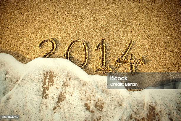 Year 2014 Stock Photo - Download Image Now - 2014, Annual Event, At The Edge Of