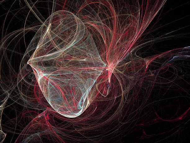istock Digital Fractal on Black 507163291