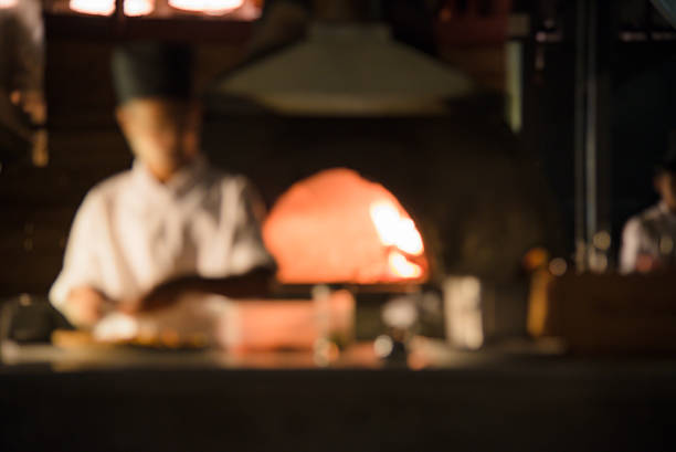 istock background of pizza oven in open kitchen italian restaurant 507168370