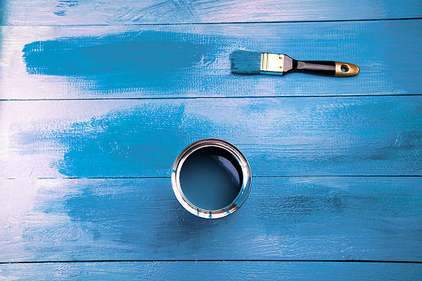 istock Painting in a blue color 507168374