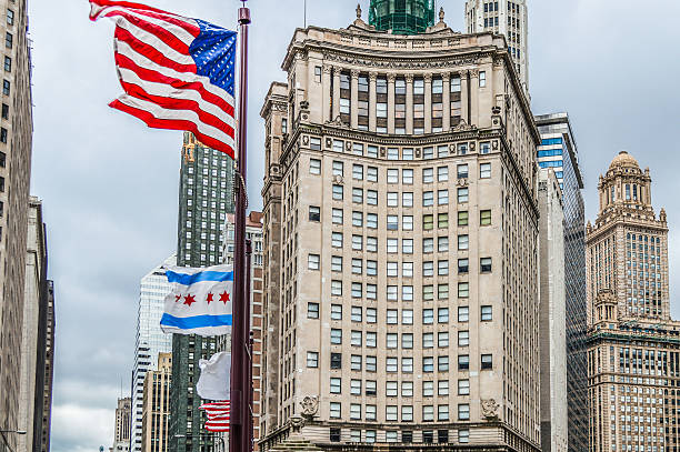 istock Chicago Urban Cityscape With Office Buildings 507170662