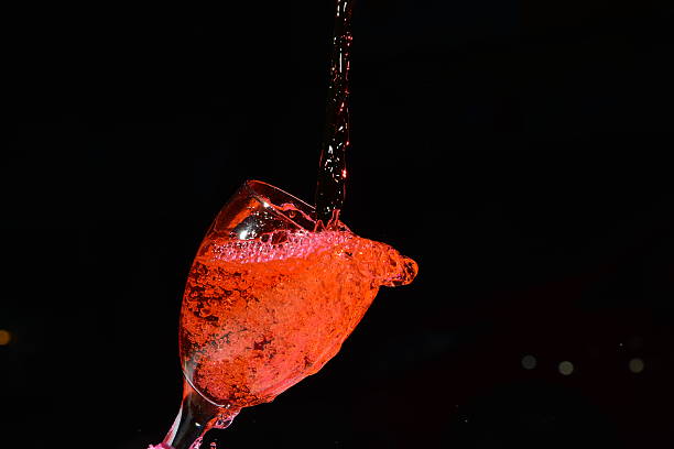 istock Glass of wine and red wine 507173162