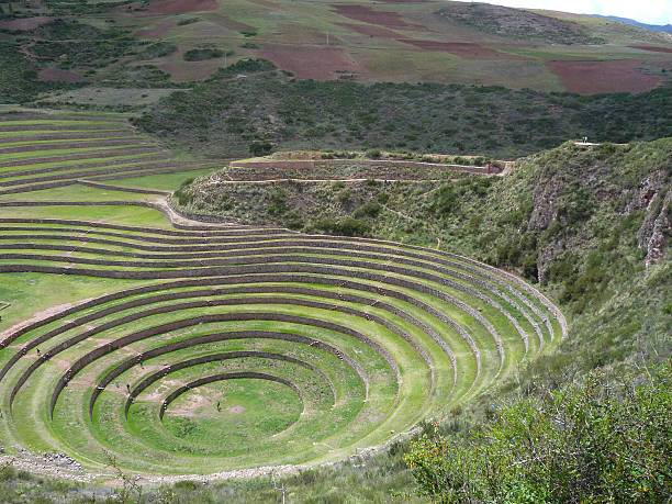istock Inca agricultural ancient ruin site 507174484