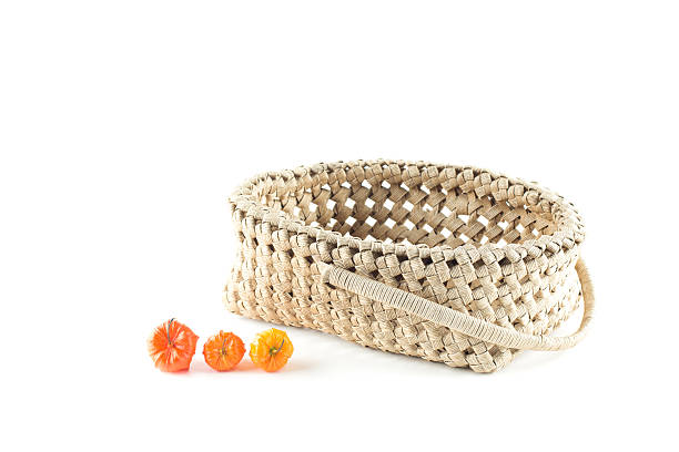 istock texture of   beige paper basket and physalis 507175482