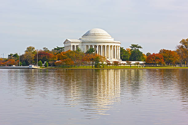 istock Thomas Jefferson Memorial during autumn in Washington DC. 507177184