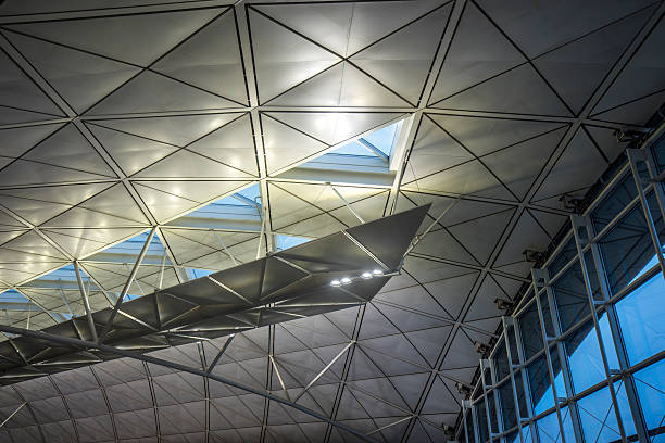 istock Futuristic Airport Roof 507177544