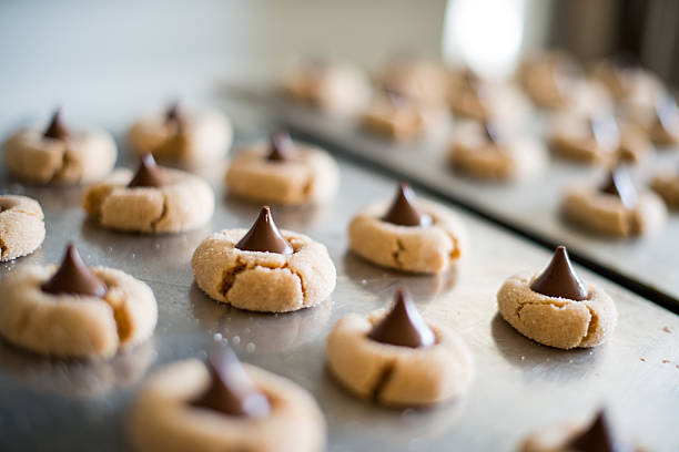 istock Peanut Butter Blossom Cookies 507178348