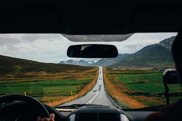 istock Road trip in Iceland, landscape 507181392