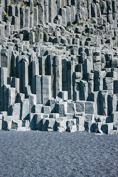 istock Texture Of Icelandic Stones, Basalt Columns 507181602