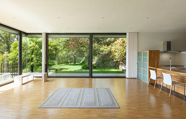 istock house, wide living room 507185453