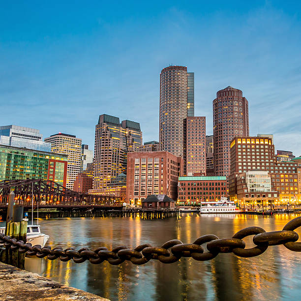 istock Boston Harbor and Financial District 507188493