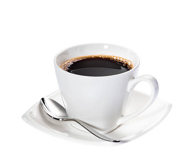 кофе - coffee cup black coffee isolated стоковые фото и изображения