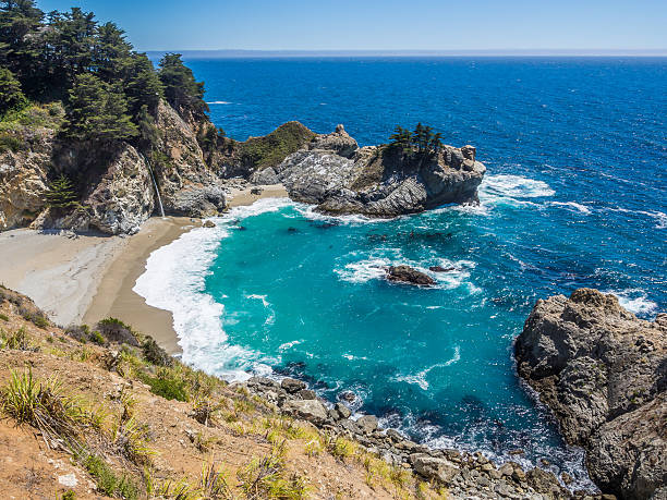 istock mcWay Falls, Big Sur on Highway1 in USA 507192049