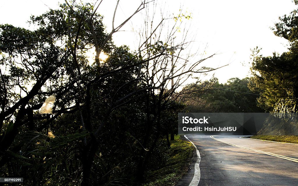 The journey go on Asphalt Stock Photo