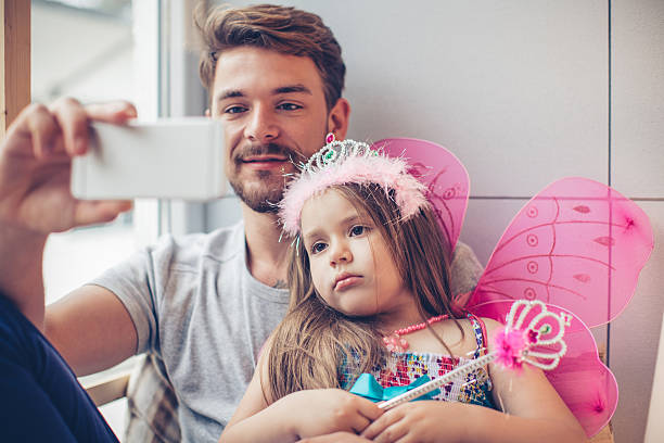 istock Selfie with my little  fairy 507203362