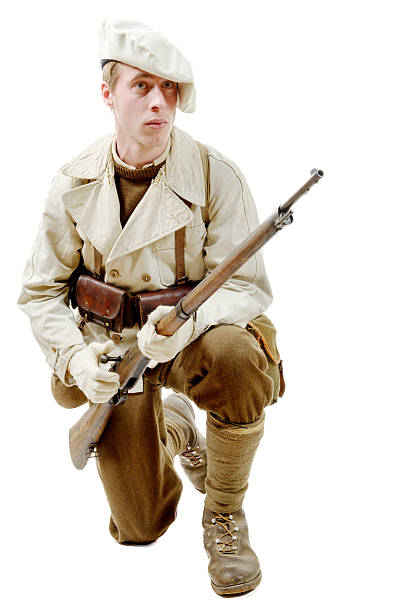 istock French Mountain Infantry soldier during the Second World War on 507204800