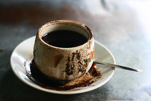 chávena de café - koffie imagens e fotografias de stock