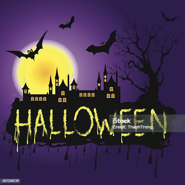 Halloween Zombie Parte Del Poster Illustrazione Vettoriale - Immagini vettoriali stock e altre immagini di Arredamento