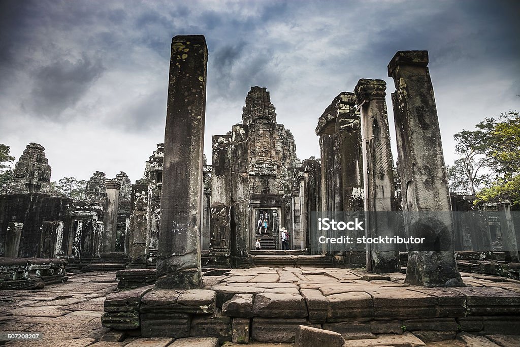 Angkor thom - Foto de stock de Angkor libre de derechos