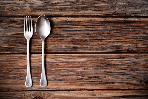 istock metal cutlery on the table 507208532
