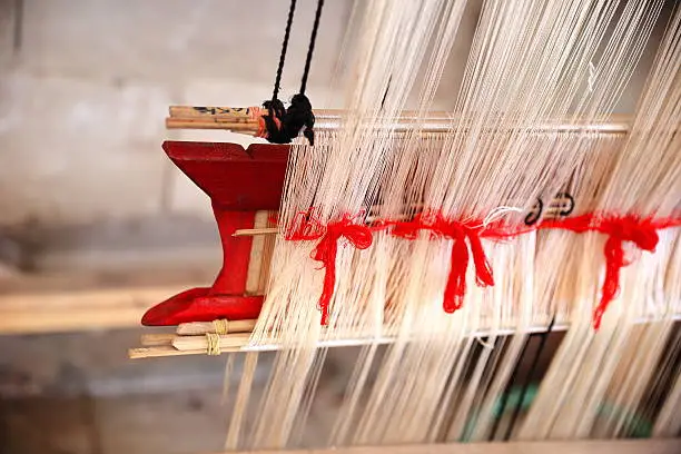 Photo of typical loom-laos