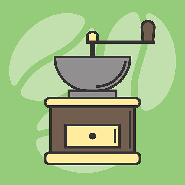 650+ Antique Coffee Grinder Stock Illustrations, Royalty-Free