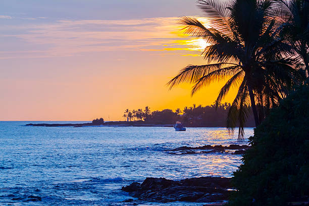 istock Amazing Pacific Coast Sunset, Hawaii USA 507210953