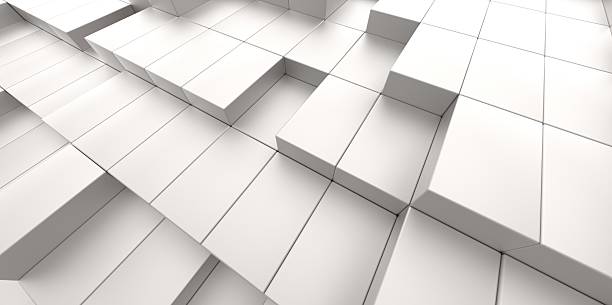 istock Abstract background of 3d blocks 507211453