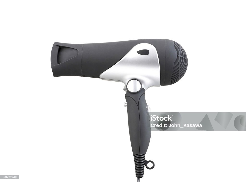 Hair dryer isolated on white Hair dryer isolated on white background Beauty Product Stock Photo