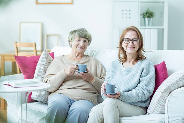 istock Woman with elderly mother 507213124