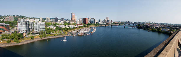 istock Panoramic shot of downtown Portland Oregon. 507213285