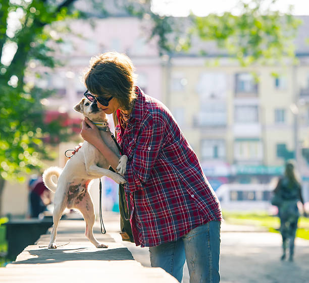 istock woman and dog 507214179