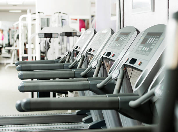 istock Treadmills in a gym. 507214375