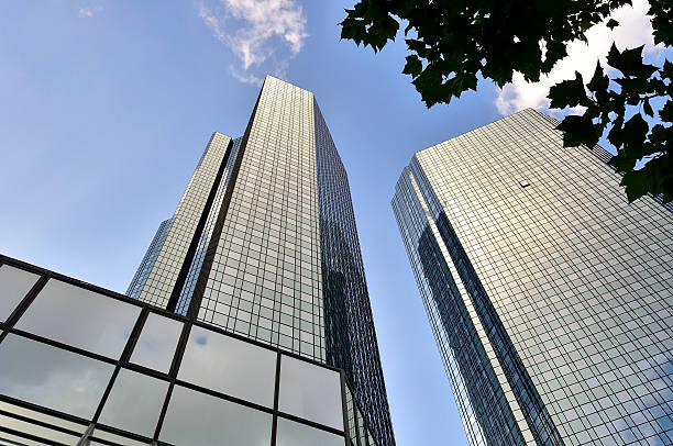 istock Modern office building in Frankfurt am Main - Deutsche Bank 507236501