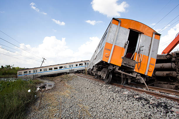 Train Derailment Stock Photo - Download Image Now - Train Crash, Train -  Vehicle, Derailment - iStock