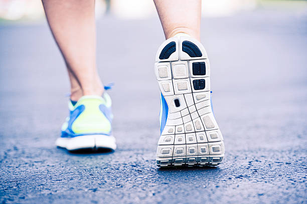 istock Closeup of Runners Feet 507237575