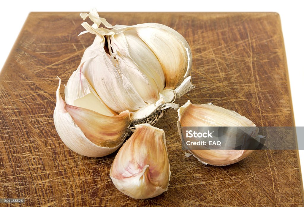 Garlic Head of garlic with his cloves. Garlic Stock Photo