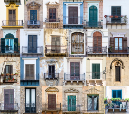 Windows from Sicily