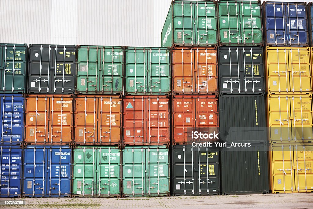 Sichere Aufbewahrung für besondere cargo - Lizenzfrei Bunt - Farbton Stock-Foto