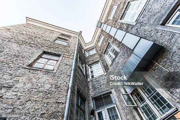 Old Town In Tallinn Estonia Stock Photo - Download Image Now - Aerial View, Building Exterior, Built Structure